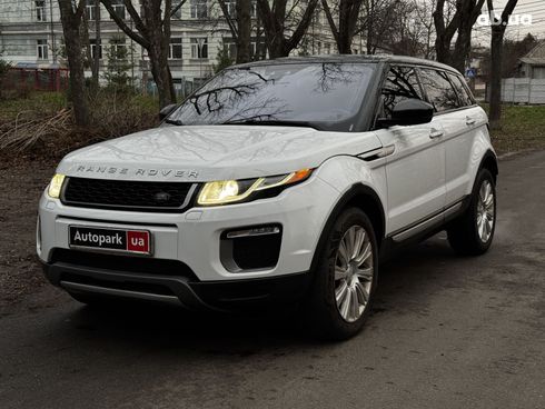 Land Rover Range Rover Evoque 2017 белый - фото 3