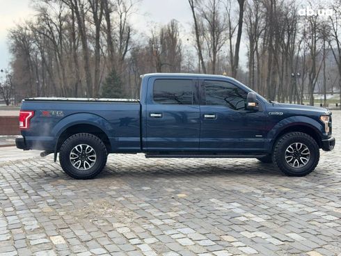 Ford f-150 2016 синий - фото 3