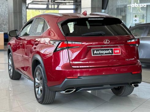 Lexus NX 2016 красный - фото 8