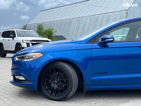Ford Fusion 2017 синий - фото 3