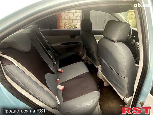 Hyundai Accent 2008 голубой - фото 7