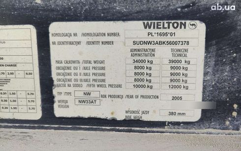 Wielton NS 3 2005 - фото 14