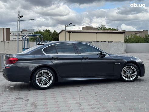 BMW 5 серия 2015 серый - фото 6