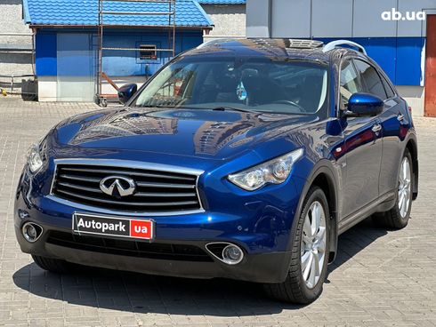 Infiniti QX70 2016 синий - фото 5