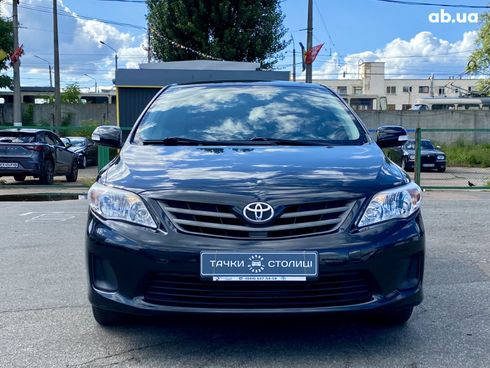 Toyota Corolla 2011 черный - фото 2