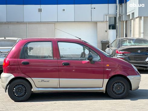 Daewoo Matiz 2008 красный - фото 5
