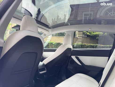 Tesla Model Y 2021 синий - фото 21