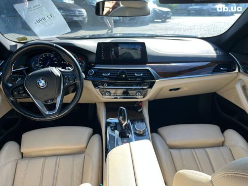 BMW 5 серия 2018 синий - фото 26