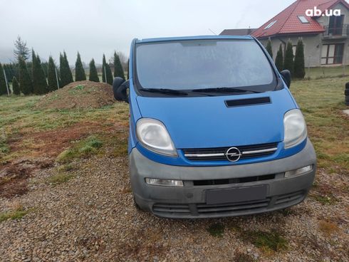 Opel Vivaro 2006 синий - фото 2