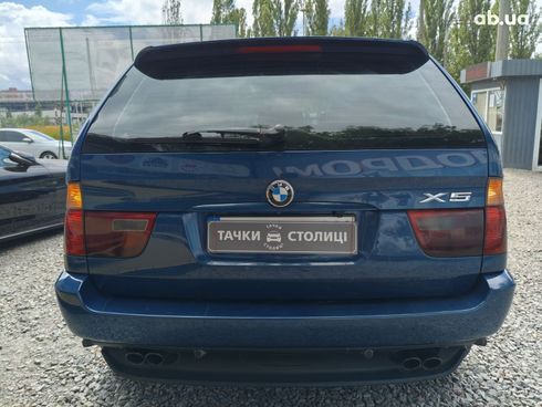 BMW X5 2001 синий - фото 7