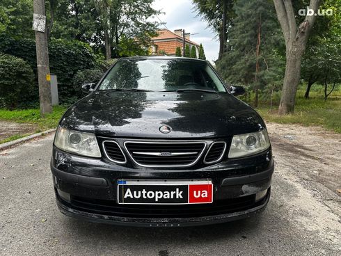 Saab 9-3 2003 черный - фото 4