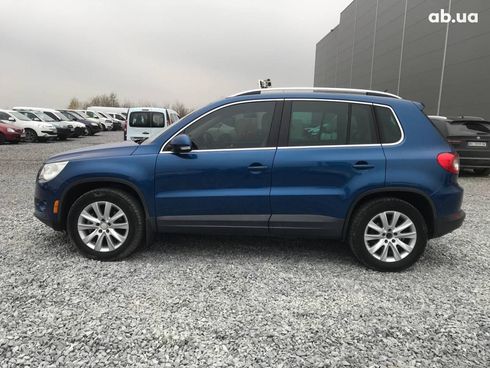 Volkswagen Tiguan 2008 синий - фото 11