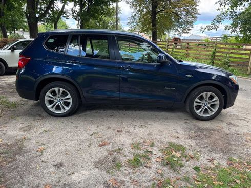 BMW X3 2016 синий - фото 10