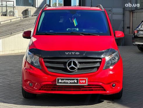 Mercedes-Benz Vito 2015 красный - фото 2