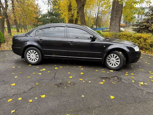 Skoda Superb 2007 черный - фото 4