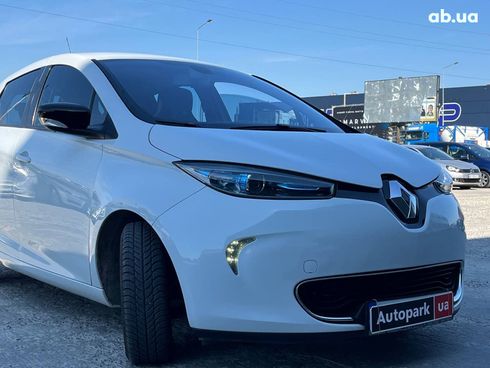 Renault Zoe 2014 белый - фото 15