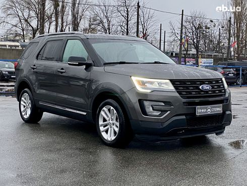 Ford Explorer 2016 серый - фото 3