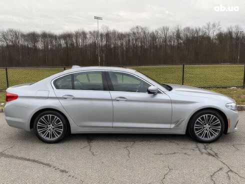 BMW 5 серия 2019 серебристый - фото 4