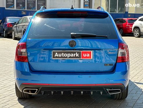Skoda octavia a7 2014 синий - фото 10