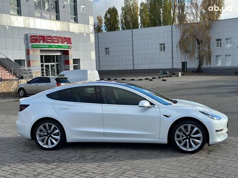 Tesla Model 3 2017 белый - фото 4