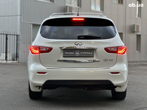 Infiniti QX60 2015 белый - фото 5