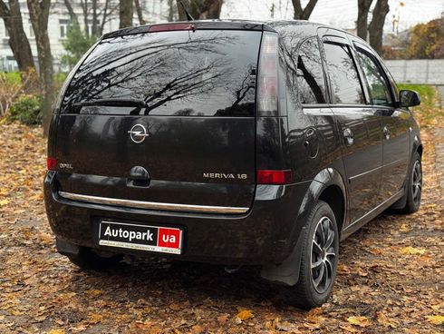 Opel Meriva 2006 черный - фото 10