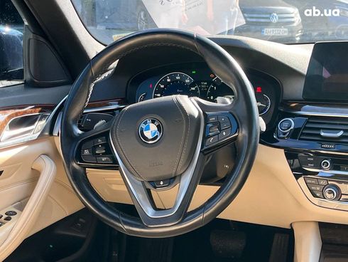 BMW 5 серия 2018 синий - фото 25