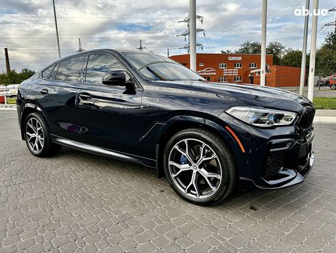 BMW X6 2023 синий - фото 14