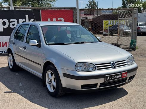 Volkswagen Golf 2001 серый - фото 7