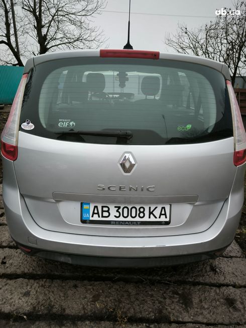 Renault Scenic 2009 серебристый - фото 7