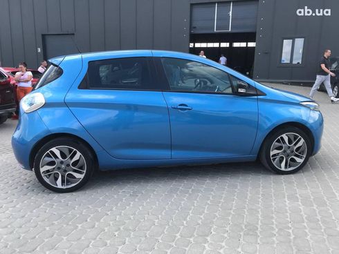Renault Zoe 2017 синий - фото 5