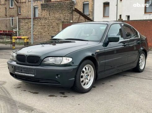 BMW 3 серия 2002 зеленый - фото 3