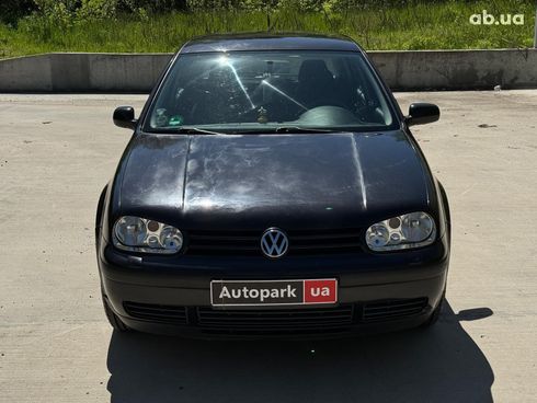 Volkswagen Golf 2001 черный - фото 2