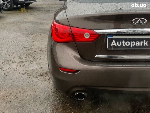 Infiniti Q50 2013 коричневый - фото 28