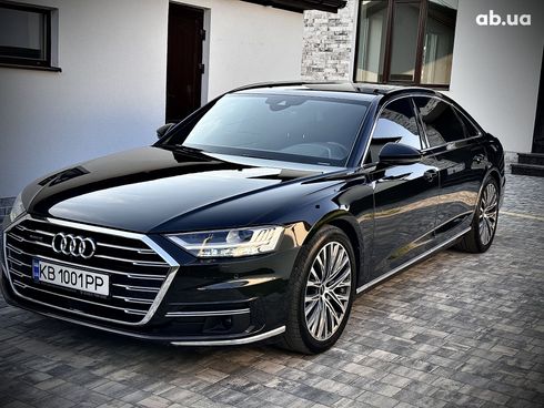 Audi A8 2021 черный - фото 3