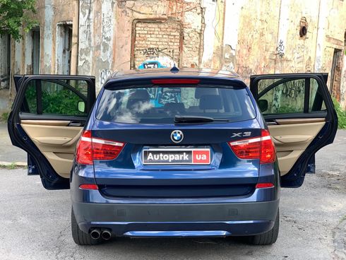 BMW X3 2011 синий - фото 14