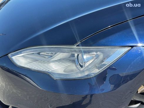Tesla Model S 2015 синий - фото 3