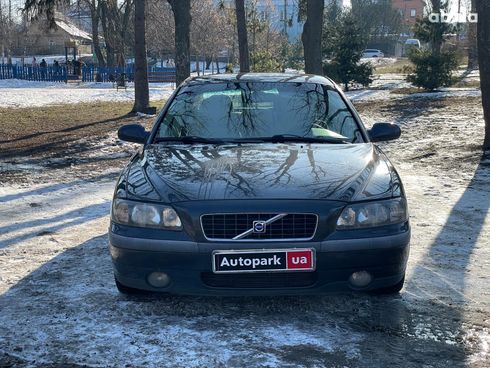 Volvo S60 2002 серый - фото 2