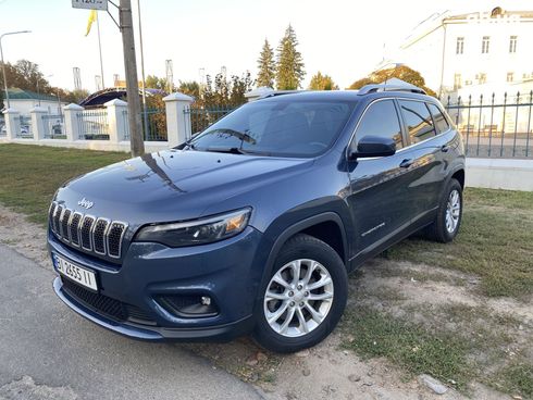 Jeep Cherokee 2019 синий - фото 2