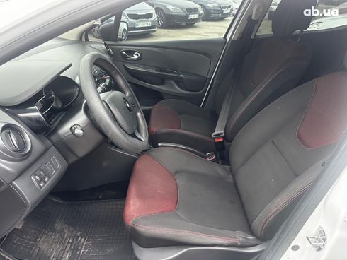 Renault Clio 2014 белый - фото 14