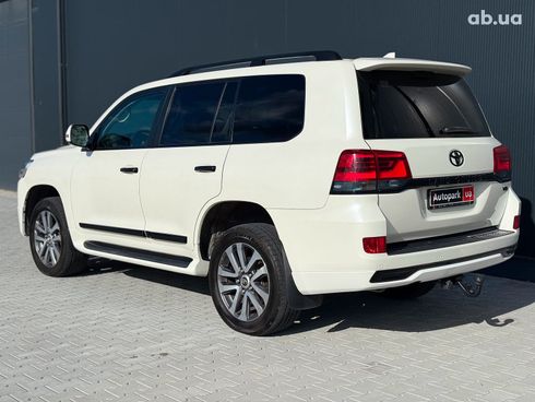 Toyota land cruiser 200 2016 белый - фото 14