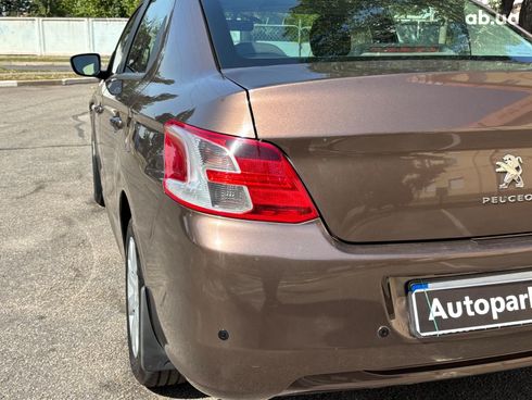 Peugeot 301 2013 коричневый - фото 13