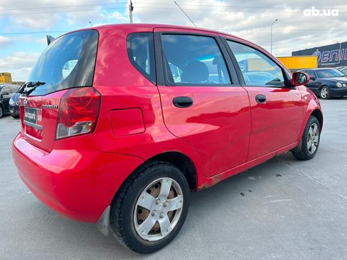 Chevrolet Aveo 2007 красный - фото 11