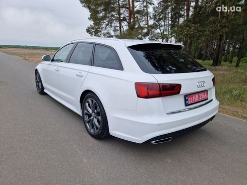 Audi A6 2018 белый - фото 13