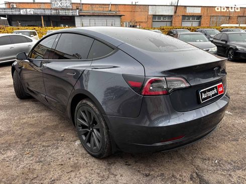 Tesla Model 3 2022 серый - фото 6