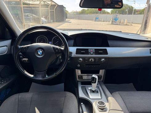 BMW 5 серия 2008 черный - фото 14