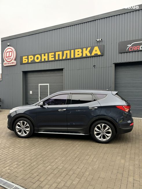 Hyundai Santa Fe 2014 синий - фото 17