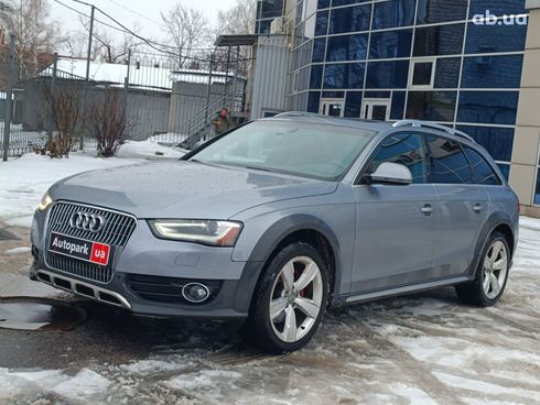 Audi a4 allroad 2015 серый - фото 1