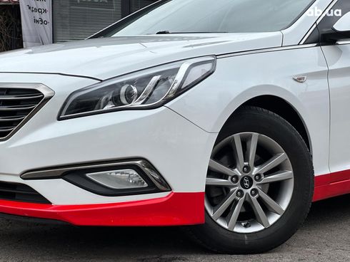 Hyundai Sonata 2016 белый - фото 3