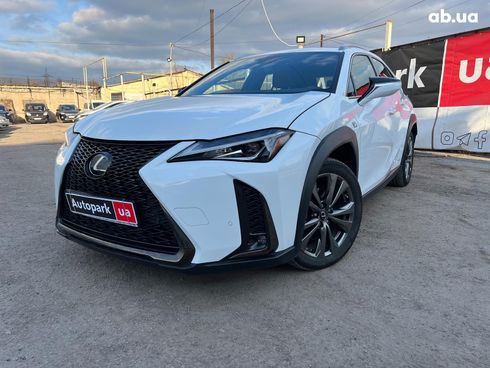 Lexus UX 2018 белый - фото 2